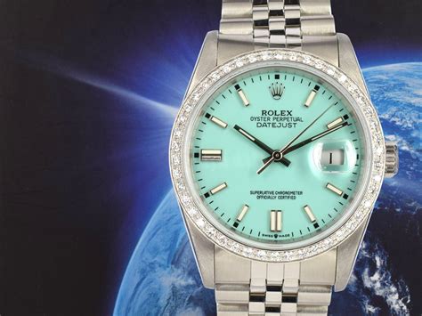 tiffant blue rolex|rolex tiffany blue day date.